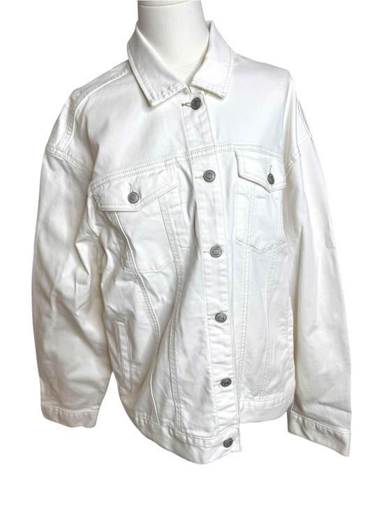 Pilcro Jackets & Blazers - Pilcro White Denim Jean Jacket